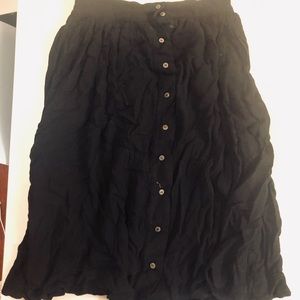 Pink blush maternity skirt